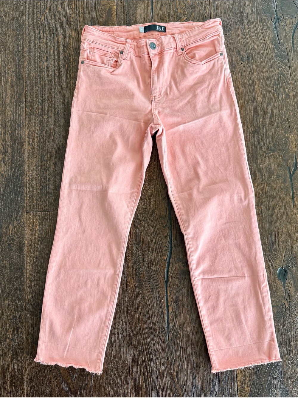 Kut from the Kloth Coral Pink Jeans